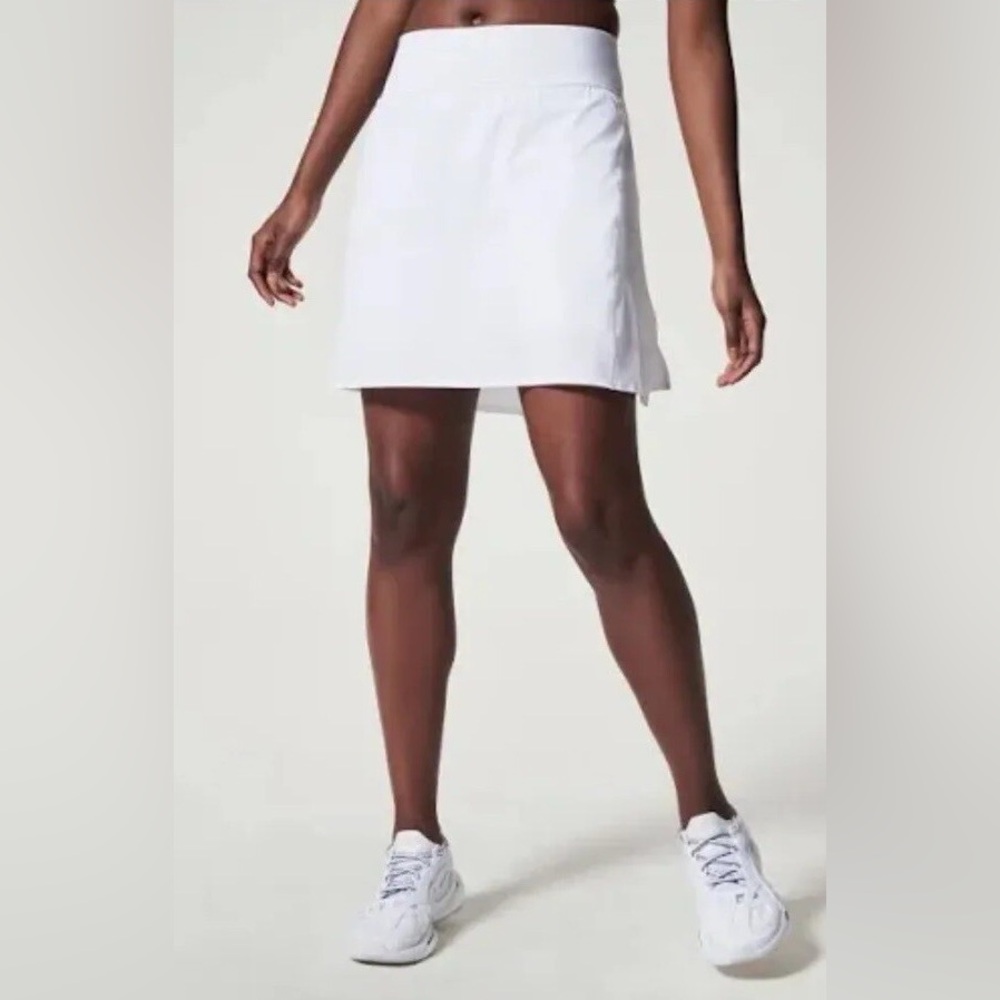 SPANX White Athletic Skort
